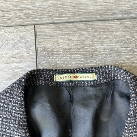 Vintage Joseph Abboud Wool Blend Twill Blazer Union Made in USA - Picture 4 of 16